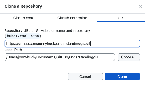 github desktop screenshot