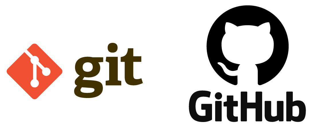 Git and GitHub Logos