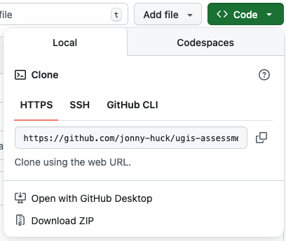 Github HTTPS Link
